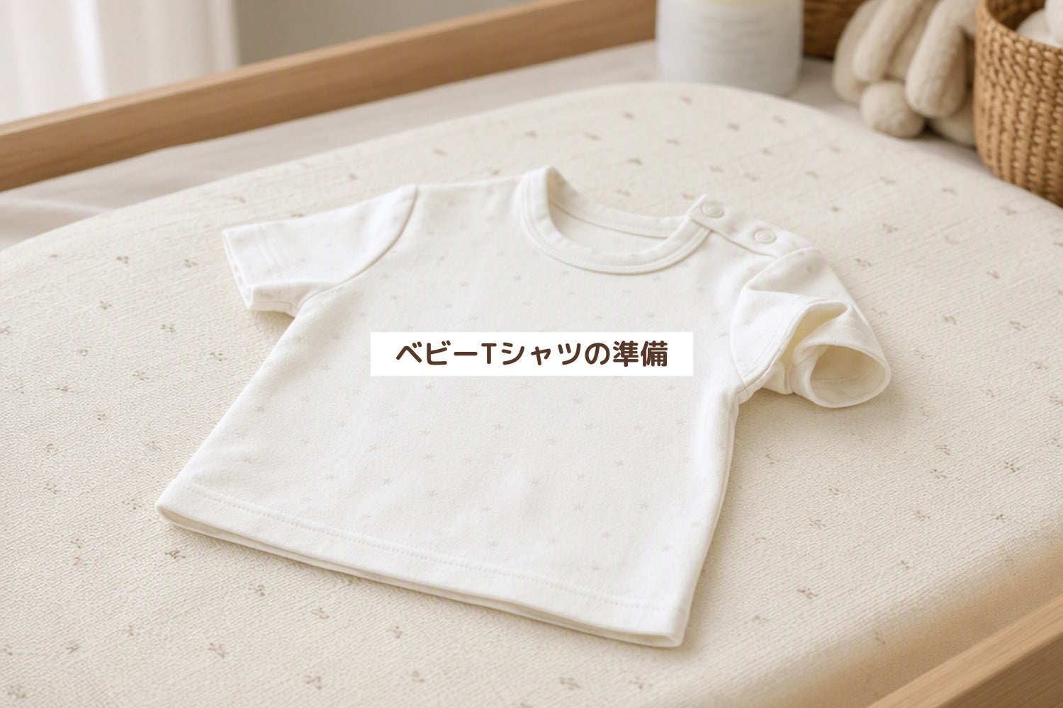 ベビーTシャツの準備