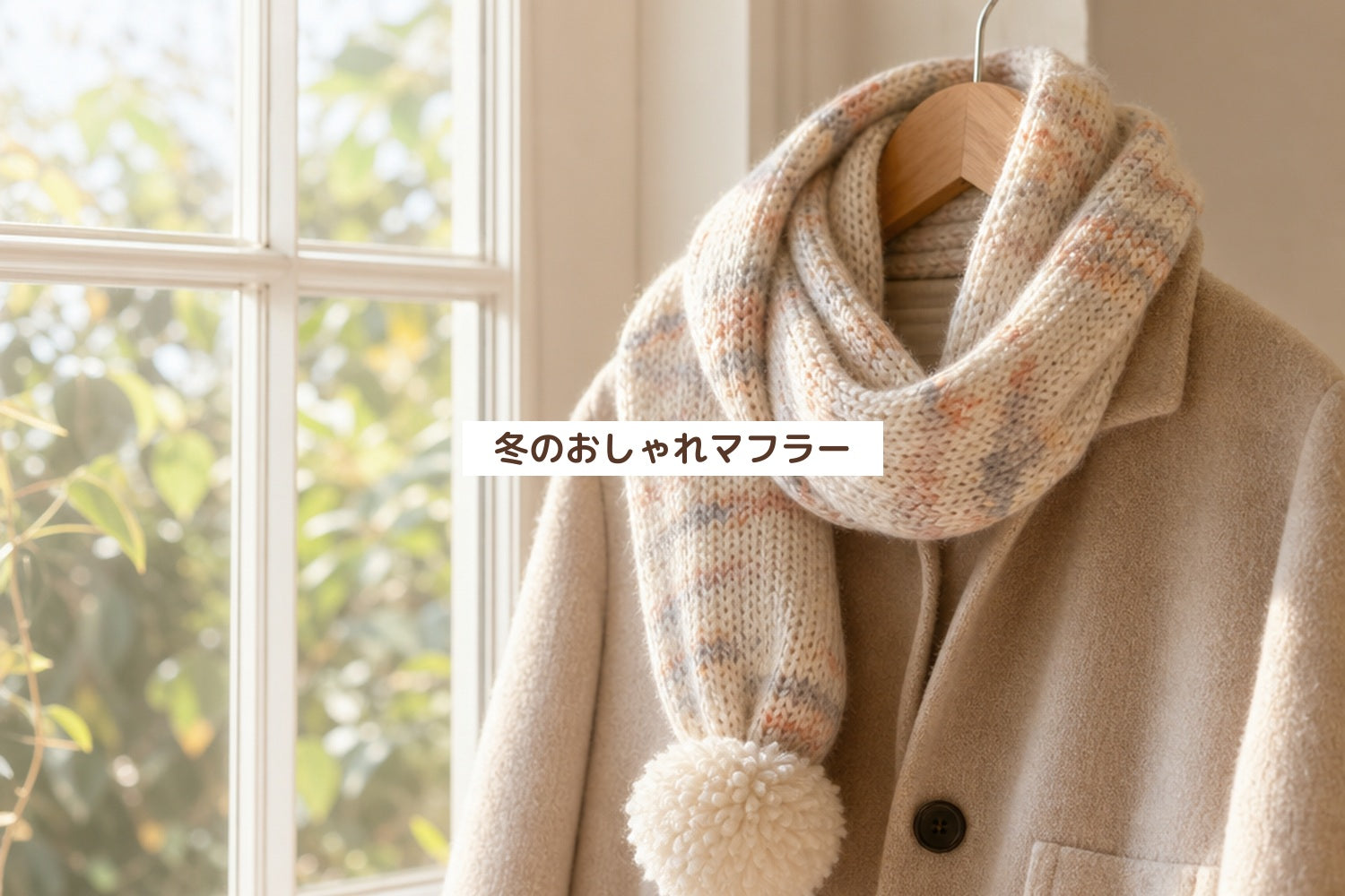 冬のおしゃれマフラー