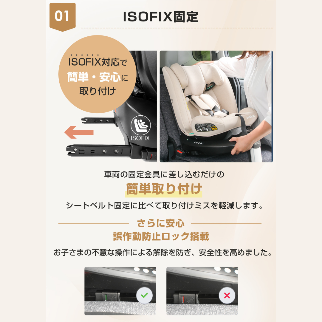 チャイルドシート ISOFIX R129 360度回転 新生児 ジュニアシート ベビーシート 回転式 ISOFIX固定 サポートレッグ 洗えるシート リクライニング ヘッドレスト調整 0歳 1歳 12歳 長く使える 安全基準 ベビー用品
