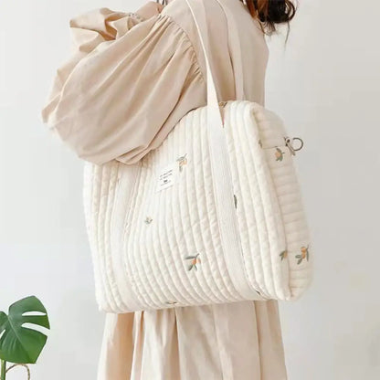 イブルバッグ 大容量ボストンバッグ トートバッグ マザーズバッグ 3wayショルダー コットン素材 洗える 軽量 旅行用 おしゃれ収納