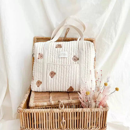 イブルバッグ 大容量ボストンバッグ トートバッグ マザーズバッグ 3wayショルダー コットン素材 洗える 軽量 旅行用 おしゃれ収納