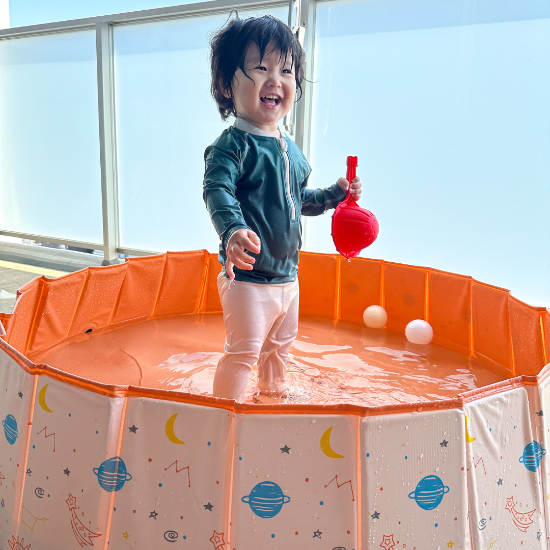 折りたたみプール ベビープール 空気入れ不要 キッズプール 家庭用プール 折りたたみ 水遊び ボールプール ペットプール PPボード 大型 小型 ベランダプール 子供用プール おしゃれ 収納簡単 夏休み 屋外遊び 室内遊び くすみカラー