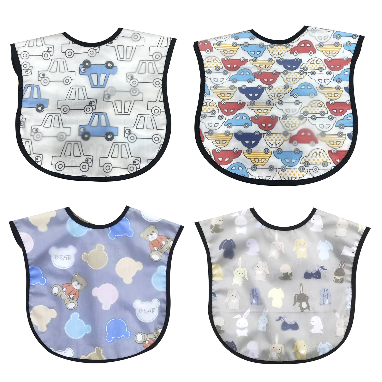 お食事エプロン ベビーエプロン 離乳食エプロン 袖なし シリコンポケット付き 食べこぼし防止 よだれかけ ベビー キッズ 保育園 離乳食 手づかみ食べ 防水 軽量 洗いやすい 持ち運び おしゃれ 男の子 女の子 出産祝い かわいい
