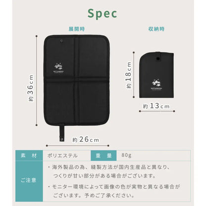 アウトドアクッション 軽量 折り畳み 収納便利 防水 撥水 汚れに強い 持ち運び簡単 ピクニック キャンプ 座り心地快適