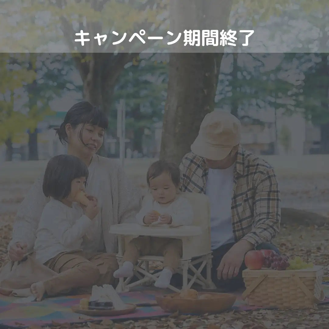 白い折りたたみ式ベビーハイチェア