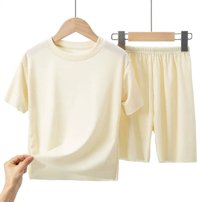 子ども パジャマ コットン100% 吸汗速乾 通気性 接触冷感 メッシュ素材 蒸れにくい 快適睡眠 部屋着 速乾洗濯可 男の子 女の子 120〜150cm