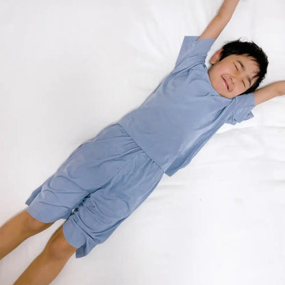 子ども パジャマ コットン100% 吸汗速乾 通気性 接触冷感 メッシュ素材 蒸れにくい 快適睡眠 部屋着 速乾洗濯可 男の子 女の子 120〜150cm