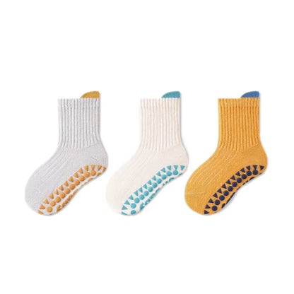 ベビー靴下 3足セット S(10cm) | M(12cm) - 無地Aセット / Sサイズ（10cm） - ベビー靴下
