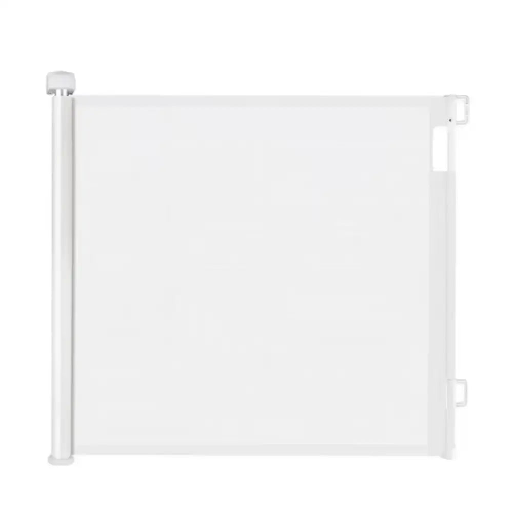 ベビーゲート ロール式 ペットゲート 透明メッシュ 伸縮タイプ 300cm対応 安全ロック フラット構造 通気性抜群 省スペース設計 階段キッチン用