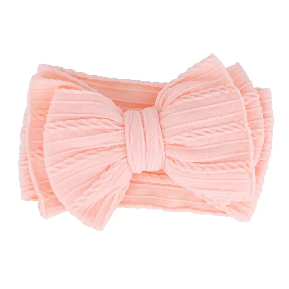 ベビーヘアバンド リボン付き 伸縮性 吸汗速乾 新生児 乳児 幼児 柔らか素材 頭に優しい くすみカラー パステルカラー お出かけ 写真撮影