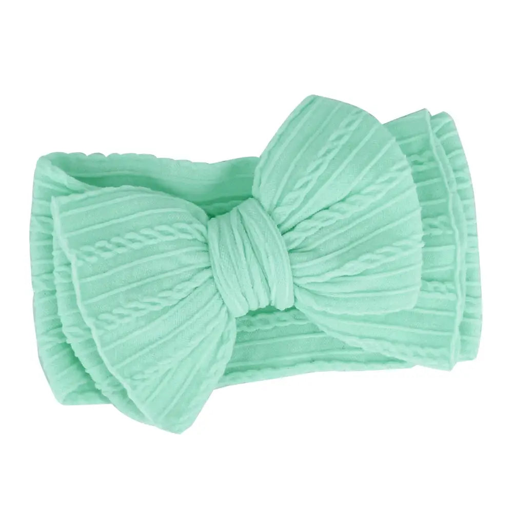 ベビーヘアバンド リボン付き 伸縮性 吸汗速乾 新生児 乳児 幼児 柔らか素材 頭に優しい くすみカラー パステルカラー お出かけ 写真撮影