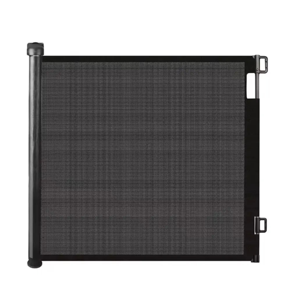 ベビーゲート ロール式 ペットゲート 透明メッシュ 伸縮タイプ 300cm対応 安全ロック フラット構造 通気性抜群 省スペース設計 階段キッチン用