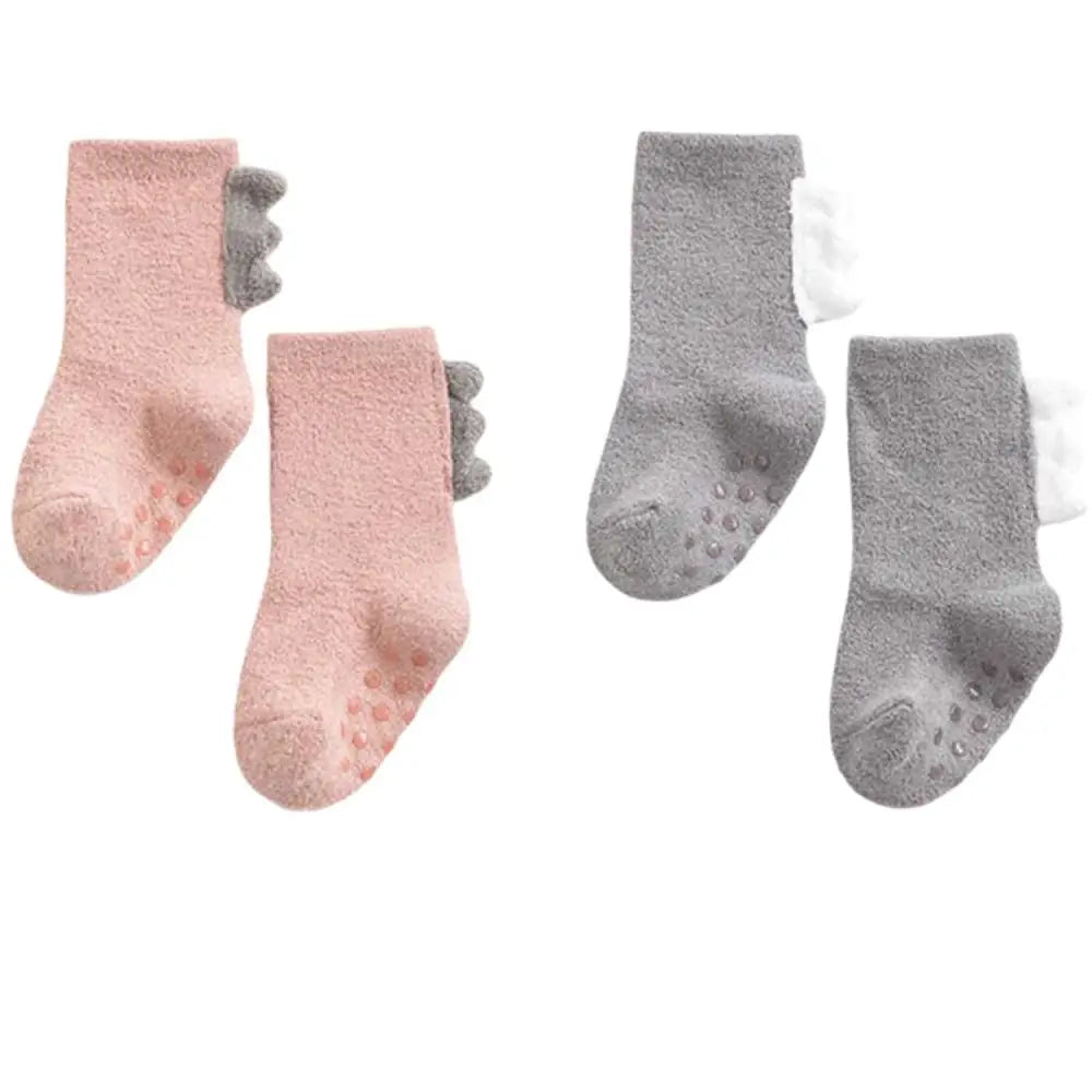 ベビー靴下 2足セット S(0歳～1歳) | M(1歳～3歳) - ベビー靴下