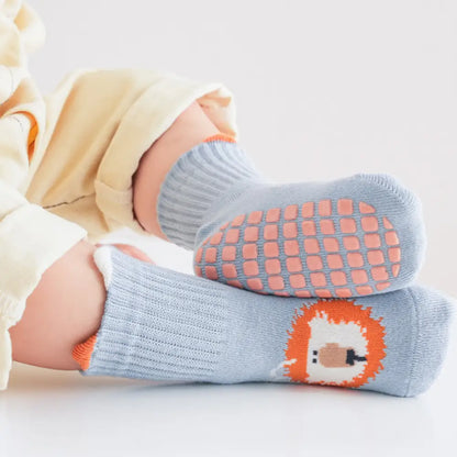 ベビーソックス 3足組  靴下 赤ちゃん キッズ ナチュラル 子供 新生児 厚手 滑り止め 転倒防止 セット 女の子 男の子 カラフル 10cm 12cm おしゃれ プレゼント ギフト