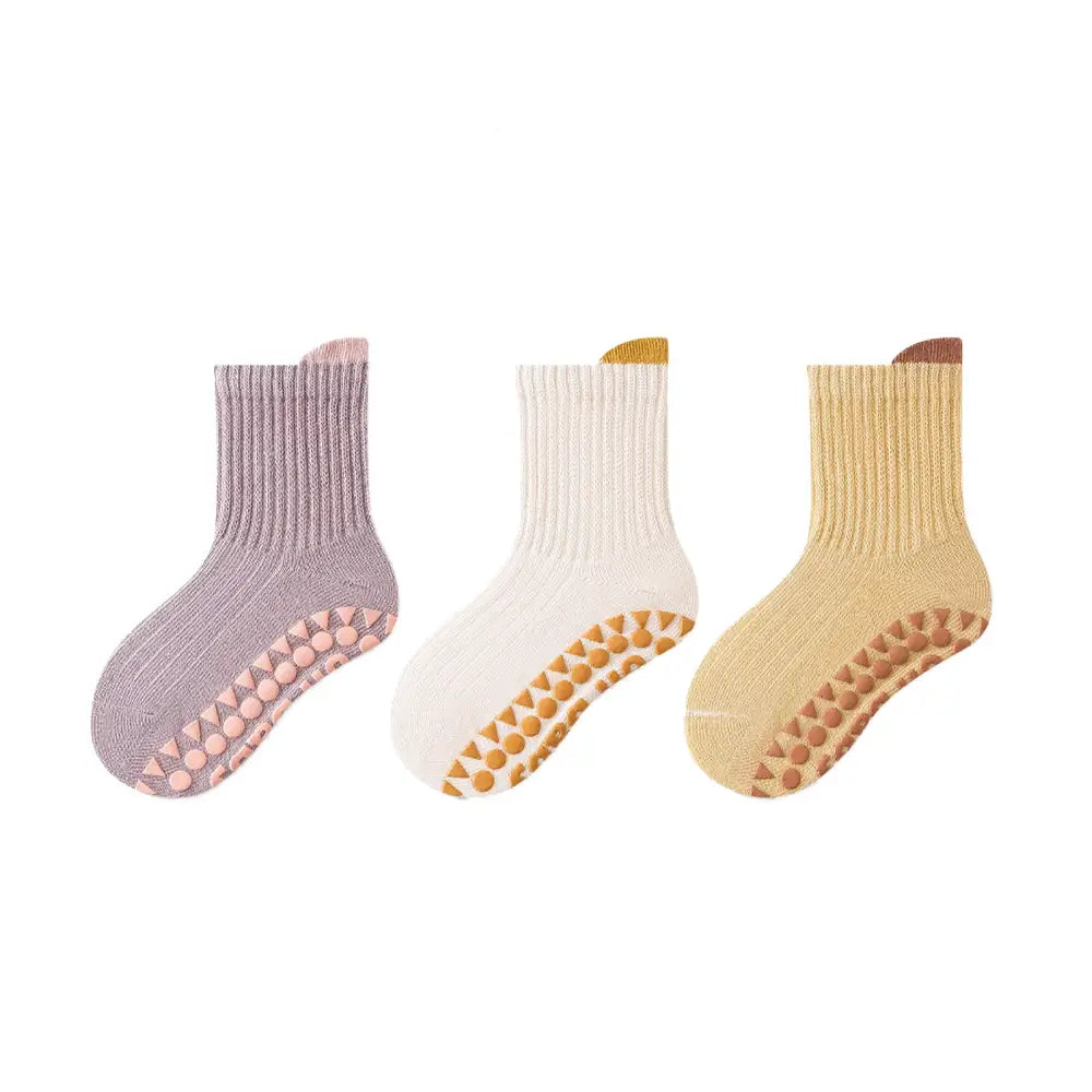 ベビー靴下 3足セット S(10cm) | M(12cm) - 無地Cセット / Sサイズ（10cm） - ベビー靴下