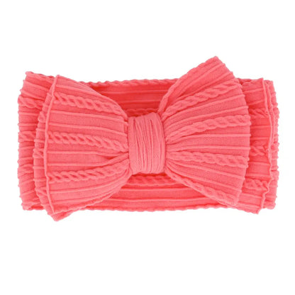 ベビーヘアバンド リボン付き 伸縮性 吸汗速乾 新生児 乳児 幼児 柔らか素材 頭に優しい くすみカラー パステルカラー お出かけ 写真撮影