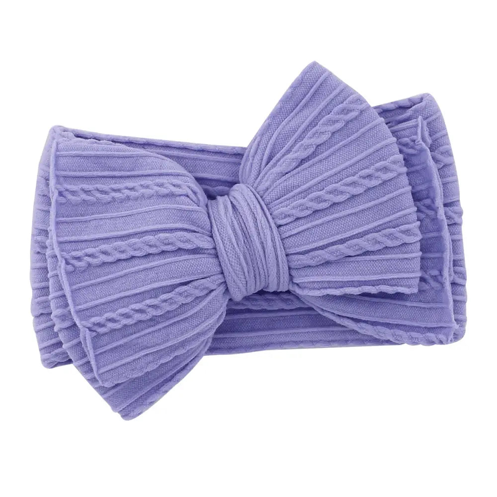 ベビーヘアバンド リボン付き 伸縮性 吸汗速乾 新生児 乳児 幼児 柔らか素材 頭に優しい くすみカラー パステルカラー お出かけ 写真撮影