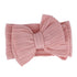 ベビーヘアバンド リボン付き 伸縮性 吸汗速乾 新生児 乳児 幼児 柔らか素材 頭に優しい くすみカラー パステルカラー お出かけ 写真撮影