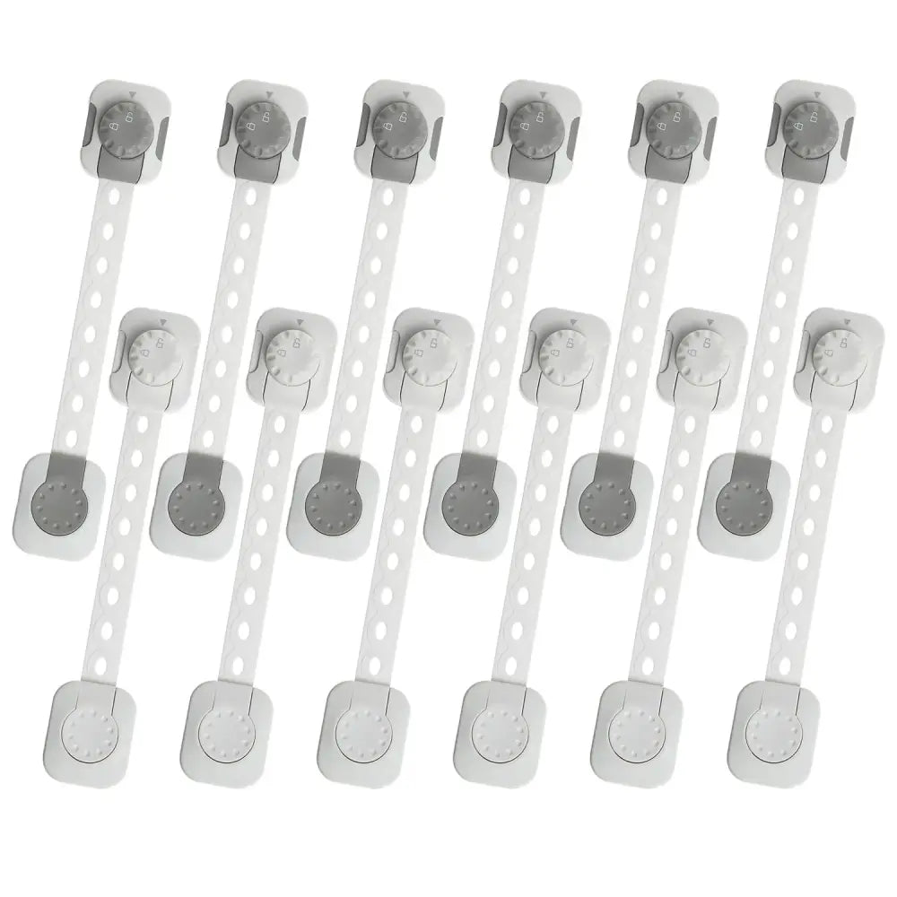 チャイルドロック 引き出しロック 扉ロック 子供安全対策 ベビーガード 事故防止 安全グッズ 大人だけ解除 ダイヤルロック 両面テープ 簡単設置 工具不要 家具ロック ベルト調整可能 カット可能 多用途 6個セット 乳児対策 イタズラ防止 家庭内安全