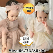 ベビー ワンピース ロンパース 入園式 半袖 ベビードレス ワンピース ベビー服 女の子 ロンパ