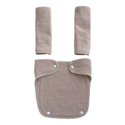 抱っこ紐カバー よだれカバー 抱っこひもカバー ベビー用品 育児グッズ 綿100％ コットン素材 肌に優しい 敏感肌対応 吸水性 速乾性 汚れ防止 汗対策 ママパパ兼用 2way対応 対面抱っこ 前向き抱っこ スナップボタン 着脱簡単 長さ調節可能 汎用タイプ 多ブランド対応 抱っこ紐保護 出産準備 洗い替え用