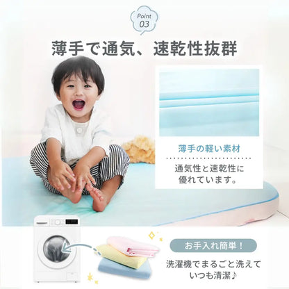赤ちゃん防水シーツ ベビーおねしょシーツ ベビーベッド防水カバー 新生児布団防水シーツ 赤ちゃん寝汗対策シーツ 洗えるベビー防水シーツ 四隅ゴム付き  綿素材ベビー防水シーツ ベビー用速乾防水シーツ