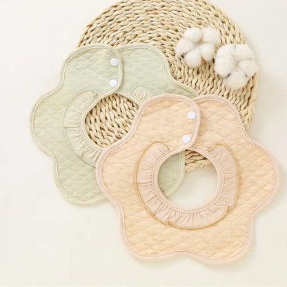 スタイ よだれかけ 防水 コットン100％ 赤ちゃん ベビー ビブ 出産祝い 6枚セット 吸水 通気性 ダブルスナップ 洗える 全方位ガード 女の子 男の子 可愛い 柄入り