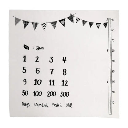 月齢フォトマット　お昼寝アートマット　ベビーフォト撮影グッズ　フォトジェニックマット　赤ちゃん撮影用シーツ　洗えるフォトマット　インテリアにもなるベビーマット　ポリエステル素材マット　ペット成長記録マット　おしゃれデザインブランケット