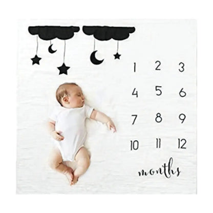 月齢フォトマット　お昼寝アートマット　ベビーフォト撮影グッズ　フォトジェニックマット　赤ちゃん撮影用シーツ　洗えるフォトマット　インテリアにもなるベビーマット　ポリエステル素材マット　ペット成長記録マット　おしゃれデザインブランケット