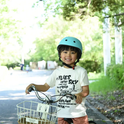 キッズヘルメット　軽量子ども用ヘルメット　自転車用ヘルメット　キックボード用ヘルメット　通気性抜群ヘルメット　高密度クッション付きヘルメット　サイズ調整可能ヘルメット　安全設計キッズヘルメット　首に優しい軽量ヘルメット　防災対策ヘルメット