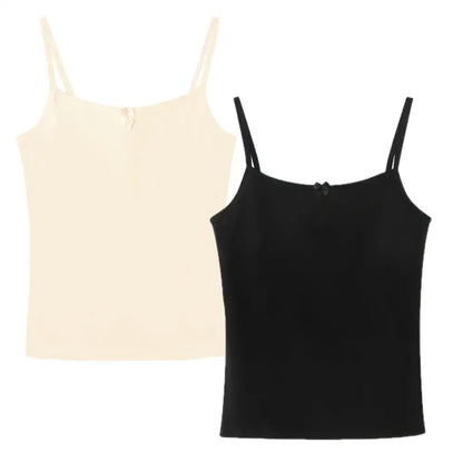 ジュニアインナー 成長期キャミソール 女の子下着 綿100 通気性 吸汗速乾 ノンワイヤー スクールインナー 快適肌着 成長サポート