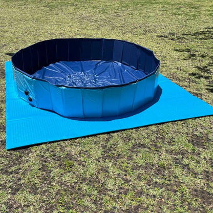 折りたたみクッションマット　プール底保護マット　アウトドアレジャーシート　撥水断熱クッションマット　軽量収納袋付きマット　滑り止め付きマット　キャンプ用クッションマット　XPE素材マット　厚手折りたたみマット　屋外屋内兼用マット