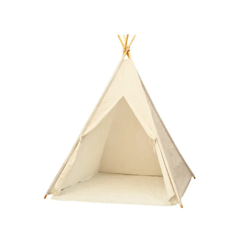 北欧カラー テント型キッズスペース くすみカラー グレー モカ ベージュ アイボリー 小窓付き 通気性 安心設計 秘密基地 クッション付き 洗えるクッション 弾力クッション ポリエステル綿混紡 耐久性 軽量素材 シワになりにくい ホルムアルデヒド検査済み 天然パイン材 フレーム 安定構造 滑り止めキャップ付き キッズテント 室内遊び場 インテリアに馴染む