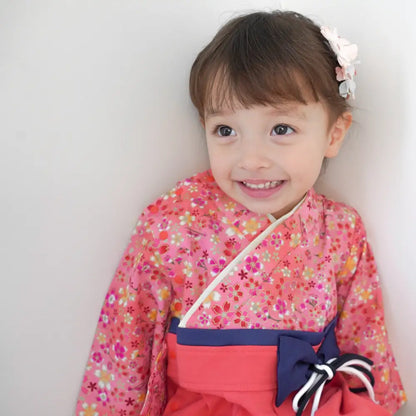 袴 ロンパース  100日祝い 赤ちゃん ベビー 袴ロンパース  お宮参り ひな祭り 桃の節句 バースデー 七五三 結婚式 出産祝い  お食い初め 初節句 
