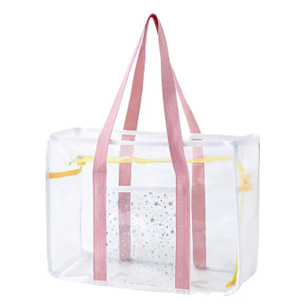 プールバッグ 女の子 キッズ A4対応 バッグ バック ビニールバッグ クリアバッグ スイムバッグ 水着用品 プール 海水浴 スイミング スクール レジャー 夏 水遊び ビニールバック スイムバック 可愛い  ジム 温泉　サウナ