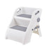 折りたたみステップ　子ども用踏み台　二段ステップ　スリム収納　滑り止め付き踏み台　折りたたみ式踏み台　軽量踏み台　耐荷重150kg　トイトレ用品　洗面台ステップ