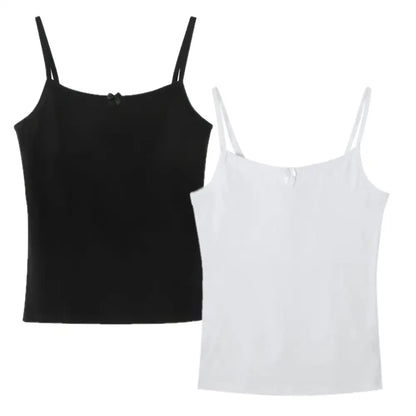 ジュニアインナー 成長期キャミソール 女の子下着 綿100 通気性 吸汗速乾 ノンワイヤー スクールインナー 快適肌着 成長サポート