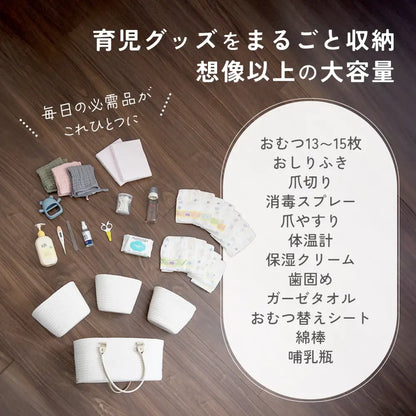 おむつストッカー 蓋あり蓋なし ホワイト ライトグレー おむつストッカー