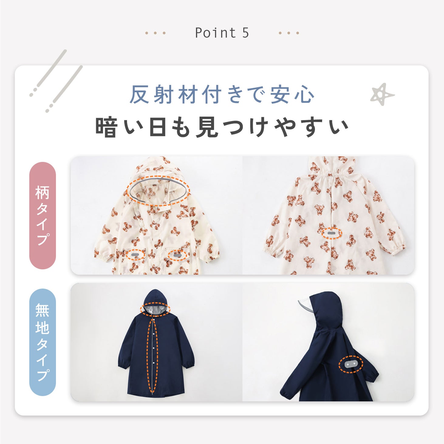 キッズ レインコート ランドセル対応 子供 レインウェア 雨具 防水 通園 通学 小学生 幼稚園 保育園 収納袋付き 反射材 フード付き 透明サンバイザー リュック対応 男の子 女の子 カッパ 撥水 雨の日 おしゃれ
