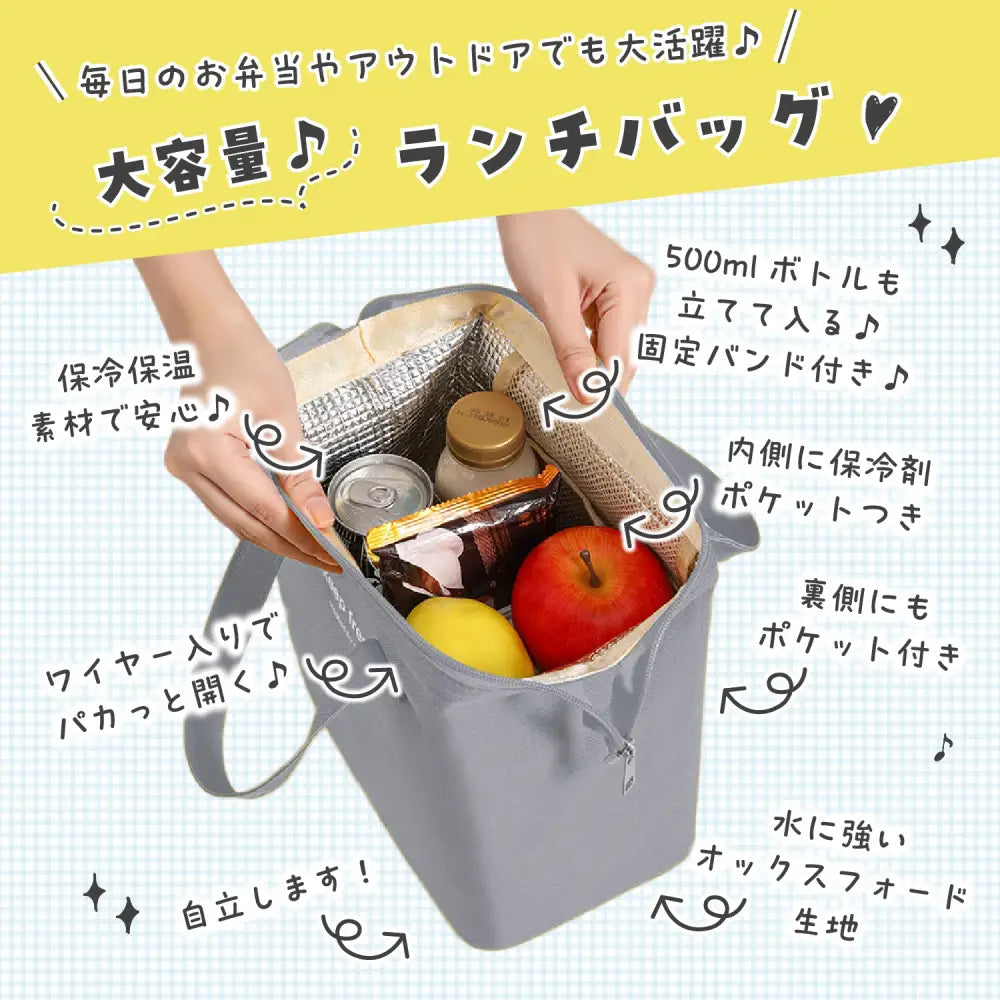 ランチバック　24×23×14cm - ランチバッグ