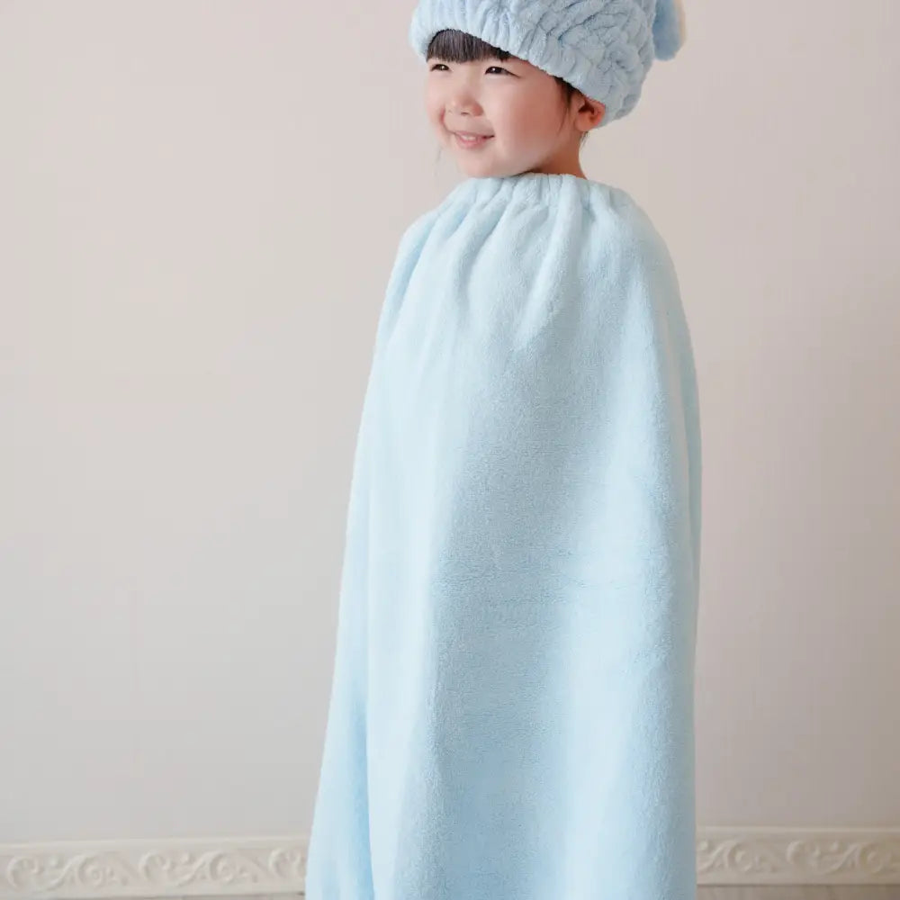 マイクロファイバー 吸水タオル キッズタオル 巻きタオル 速乾タオル プールタオル お風呂グッズ 子供用タオル サイズ調整ボタン ふわふわ素材 ノンホルマリン 安全素材 ネームタグ付き 着替え簡単 親子お揃い