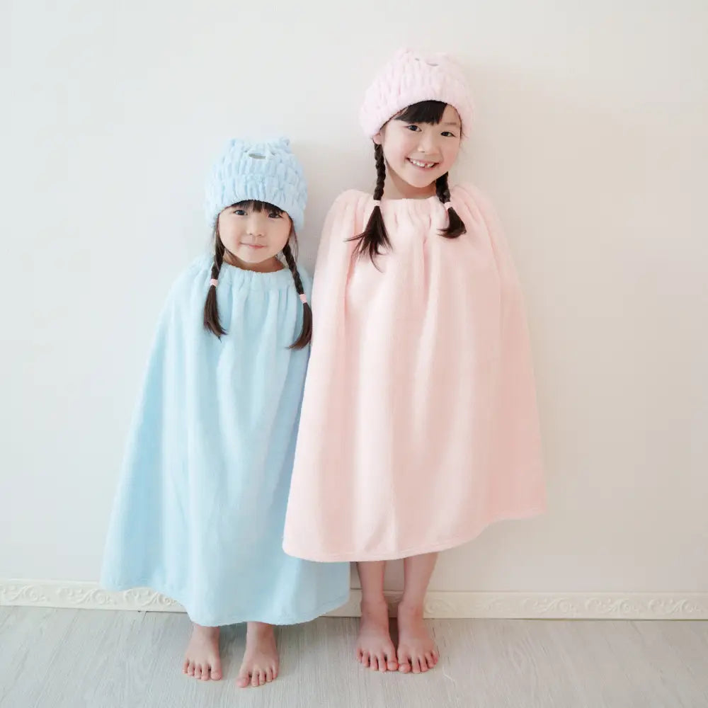 マイクロファイバー 吸水タオル キッズタオル 巻きタオル 速乾タオル プールタオル お風呂グッズ 子供用タオル サイズ調整ボタン ふわふわ素材 ノンホルマリン 安全素材 ネームタグ付き 着替え簡単 親子お揃い