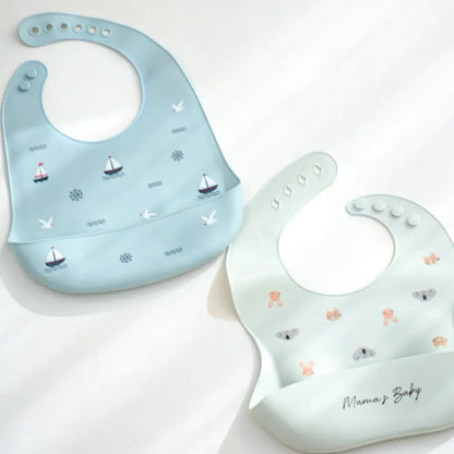 シリコンビブ 2枚セット - シリコンビブ