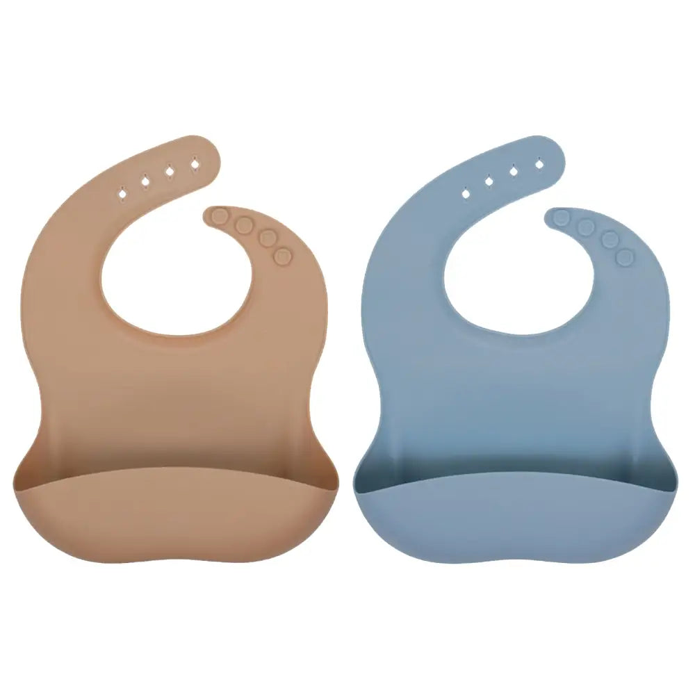 シリコンビブ お食事エプロン ベビー用 食べこぼし防止 立体ポケット付き 軽量 柔らか素材 丸めて収納 お手入れ簡単 防水 汚れにくい 持ち運び便利 離乳食グッズ 赤ちゃん用品