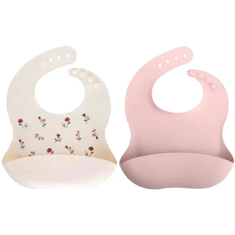 シリコンビブ お食事エプロン ベビー用 食べこぼし防止 立体ポケット付き 軽量 柔らか素材 丸めて収納 お手入れ簡単 防水 汚れにくい 持ち運び便利 離乳食グッズ 赤ちゃん用品