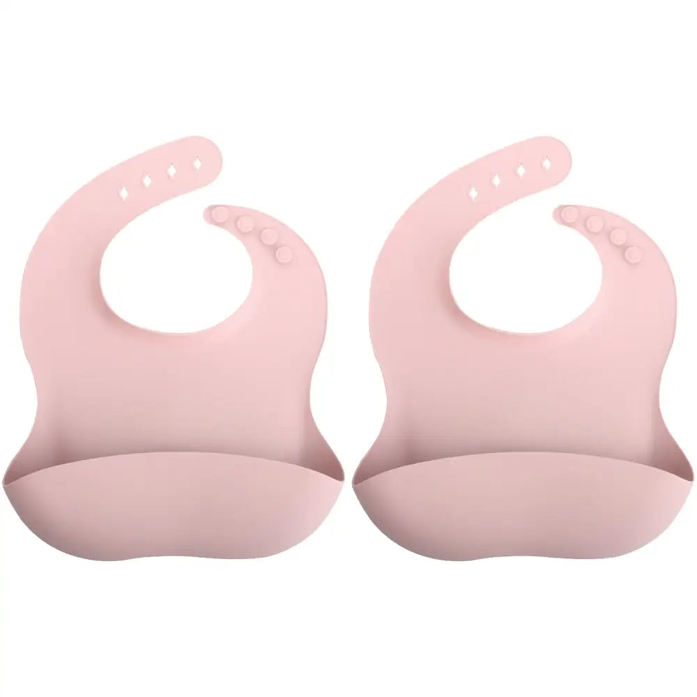 シリコンビブ お食事エプロン ベビー用 食べこぼし防止 立体ポケット付き 軽量 柔らか素材 丸めて収納 お手入れ簡単 防水 汚れにくい 持ち運び便利 離乳食グッズ 赤ちゃん用品