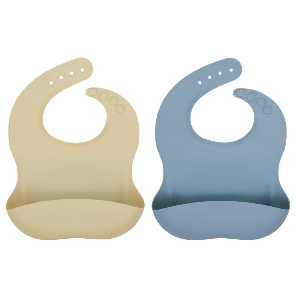 シリコンビブ お食事エプロン ベビー用 食べこぼし防止 立体ポケット付き 軽量 柔らか素材 丸めて収納 お手入れ簡単 防水 汚れにくい 持ち運び便利 離乳食グッズ 赤ちゃん用品