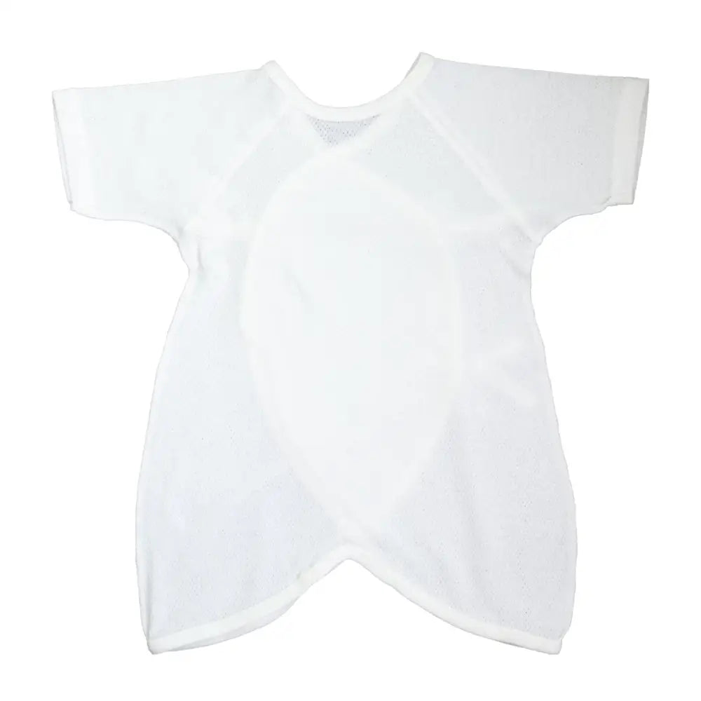 コンビ肌着 ベビー肌着 綿100％ 新生児 赤ちゃん 下着 3枚セット フライス メッシュ 外縫い仕様 肌に優しい 通気性 保温性 伸縮性 出産祝い ギフト 個包装 オーガンジー袋 スナップボタン 使いやすい 洗い替え用 ベビー用品