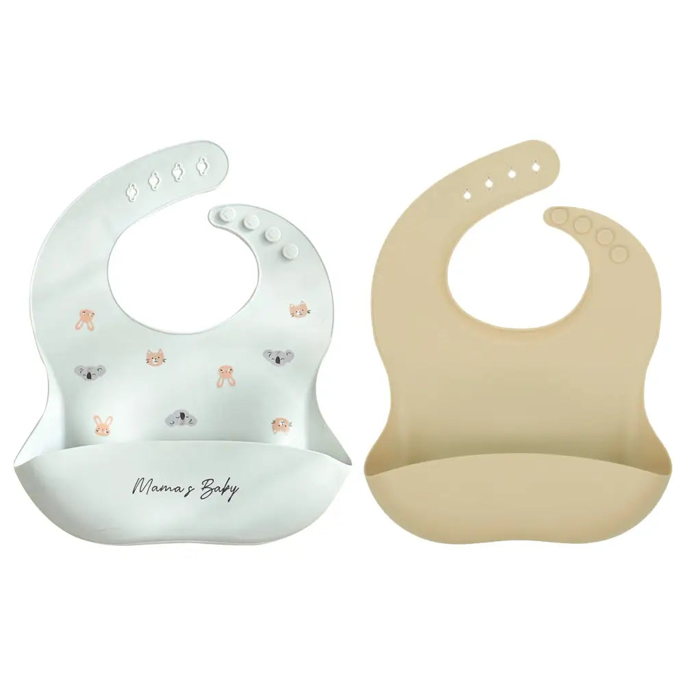 シリコンビブ お食事エプロン ベビー用 食べこぼし防止 立体ポケット付き 軽量 柔らか素材 丸めて収納 お手入れ簡単 防水 汚れにくい 持ち運び便利 離乳食グッズ 赤ちゃん用品